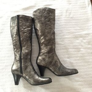 Born Silver Boots
